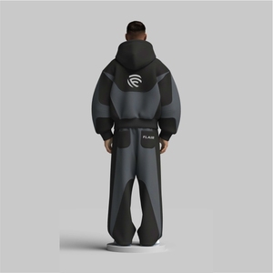 Chándal Oversize de Algodón con Paneles de Felpa para Hombre - Product Image 2