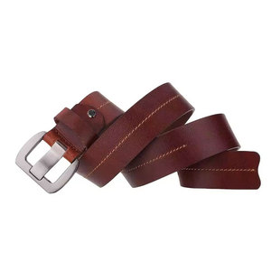 Ceinture en cuir ajustable décontractée pour hommes, fabriquée au Pakistan, vente en gros, dernier design 2026 - Product Image 3