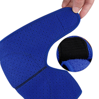 Genouillère respirante et ajustable en néoprène perforé avec protection enveloppante en éponge pour la danse, le yoga et le soutien des genoux lors des positions accroupies