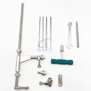 CLASTY INSTRUMENTS Juego de instrumentos de reducción de fracturas de miembros inferiores de acero inoxidable, distractor femoral manual, quirúrgico tibial - Product Image 4
