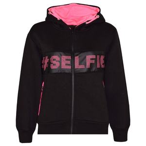 Ensemble de survêtement sportif pour homme, personnalisé, à capuche, en tissu épais, deux pièces, avec broderie - Product Image 3