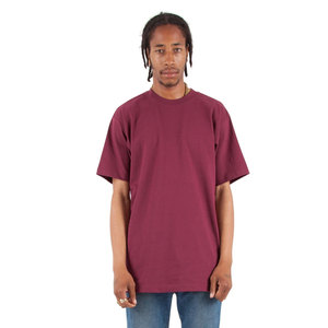 T-shirt lourd pour homme Shaka Wear, en coton uni, à manches courtes, vierge, pour logo personnalisé, prix de gros, style streetwear - Product Image 2