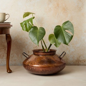 Macetero de metal de lujo, diseño premium, maceta redonda de metal, maceta cuadrada de metal, diseño rectangular de metal - Product Image 1