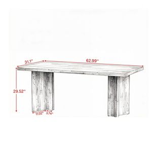 โต๊ะทำงาน โต๊ะรับประทานอาหารเท่านั้น - Product Image 2