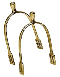 Estribos de Cobre Dorado con Diseño de Engranaje Giratorio para Equitación - Product Image 6