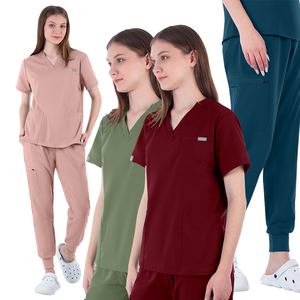 Uniforme Médico Cómodo y Moderno Unisex para Enfermeras, Clínicas, Hospitales, Salones de Belleza, Trabajadores de la Salud, Tejido de Punto - Product Image 1