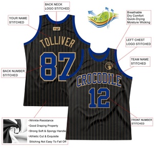 Maillot de basket-ball personnalisé 100% polyester, uniforme d'équipe en mesh, manches courtes, impression de nom et de numéro, t-shirt de sport pour l'école, le club, l'entraînement - Product Image 3