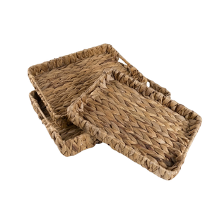 Practical Seagrass Tray Durable <b>Storage</b> For Daily Housekeeping Tasks And Organized Utility <b>Cupboards</b> - Product Image 1