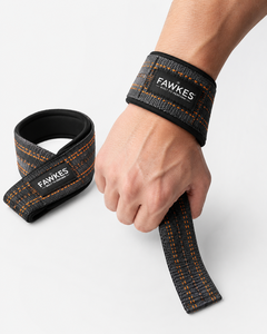 สายรัดยกน้ำหนัก Fawkes สีแดง ไนลอน กันลื่น อุปกรณ์ยกน้ำหนักสำหรับยิม แบบ unisex ปิดแบบสวมใส่ได้ ขายดี ระบายอากาศได้ดี ปี 2026 - Product Image 2