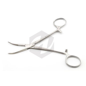 Pinzas Dandy de 5 1/2 Pulgadas, Acero Inoxidable, Instrumento Quirúrgico Manual, Uso Clínico ORL, Curvatura Lateral, Certificación MOL CE Clase II - Product Image 2