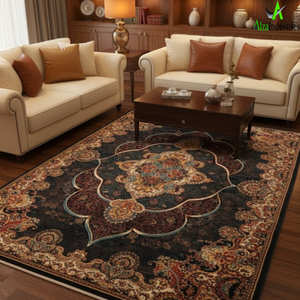 Tapis de luxe traditionnel pour la maison |   Tapis de salon de style persan de qualité supérieure |   Décoration élégante pour la maison |   Collection Inde 2026 - Product Image 4