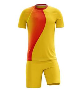 Ensemble de maillots de football 100 % polyester à séchage rapide, personnalisable avec logo sur le devant, pour clubs, écoles et équipes - Vente en gros - Product Image 4
