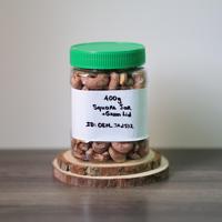 Anacardos Tostados Orgánicos en Tarro Cuadrado con Tapa Verde, 400g, Premium OEM, Venta al por Mayor en Vietnam, Certificación ISO