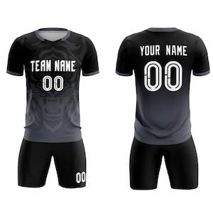 Ensemble Maillot et Short de Football Personnalisé OEM Respirant et à Séchage Rapide – Tenue d'Équipe de Football de Haute Qualité – Fournisseur de Vêtements de Sport - Product Image 3