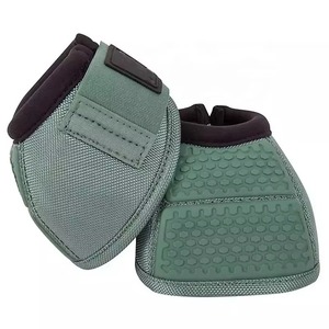 Botas de campana para caballo a precio asequible, protección de tendones, botas ecuestres de manga corta para montar a caballo, botas de campana de nailon para exteriores. - Product Image 3