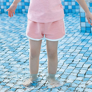 Organic Woolen Embroidered Drawstring Men <b>Knee</b> Length Shorts Breathable Soft Comfortable Casual Everyday - Product Image 5