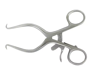 บานพับยึดติดด้วยตัวเองทำจากสแตนเลสขนาด 200 มม. สำหรับเครื่องมือผ่าตัดกระดูกและข้อ ชนิดคลิปสำหรับเครื่องจักรจ่ายพลังงานสำหรับการบาดเจ็บ - Product Image 4