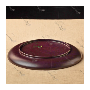 Assiette en bambou réutilisable au design classique, vaisselle écologique, ensemble de vaisselle, sans danger pour les aliments, pour un style de vie plus vert - Product Image 4