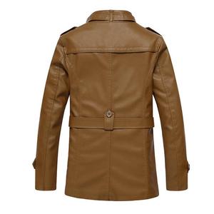 Veste en cuir véritable noire à fermeture éclair, coupe slim, tendance, pour homme, veste bomber décontractée, veste de qualité pour homme, best-seller - Product Image 1