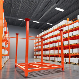 Rack de pile entrepôt équipement Rack de stockage entrepôt étagère empilable pneu empilable Garage Rack de stockage stockage efficace - Product Image 3