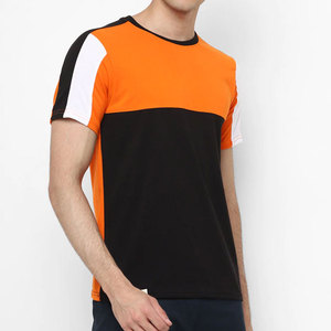 T-shirt pour homme personnalisé avec logo imprimé, 100% coton, col rond, coupe ample, service OEM personnalisé, couleur unie. - Product Image 3