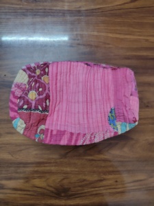 Pochette en écorce de maïs, pochette à maquillage durable, sac matelassé souple et portable, étui cosmétique léger, vente en gros de maquillage - Product Image 4