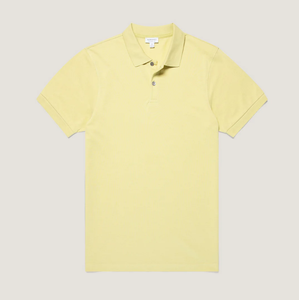 Sweat Absorbent <b>Men</b> Polo Shirt Natural Cotton Blend Soft Breathable Polo Middle East Market Desert Climate <b>Work</b> Polo Bulk - Product Image 3