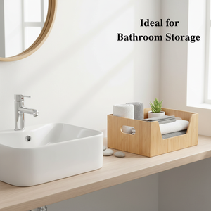 Boîtes de rangement rectangulaires en bambou écologiques 1-3L, étanches, classiques, pour la maison, la cuisine, la salle de bain, vente en gros - Product Image 6