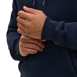 Sweat à capuche décontracté en molleton bleu marine pour homme, à manches longues, idéal pour l'hiver, la gym et les activités sportives - Product Image 6
