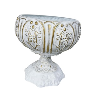 Maceta de Aluminio Estilo Vintage Roman Plant, Urna para Plantas de Interior y Flores Secas, para Fiestas en Casa, Bodas y Otras Ocasiones - Product Image 4