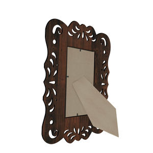 Marco de Fotos de Madera Hecho a Mano, Marco de Madera Natural, Diseño Clásico Premium de Estilo Antiguo para Decoración de Hogar, Oficina, Sala de Estar y Escritorio - Product Image 5