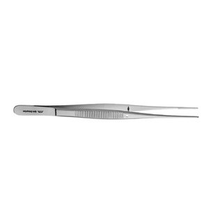 Instrumento Quirúrgico de Precisión para Manipulación de Tejidos Finos y Agarre Seguro, Acero Inoxidable, 12 cm, Delicado, 1X2 Dientes Rectos - Product Image 3