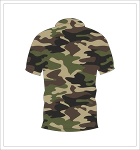 Camiseta Polo de Camuflaje Verde, Manga Corta, Personalizada, Deportiva, Informal, Transpirable, Unisex, Ropa de Verano para Exteriores, OEM, ODM - Product Image 2