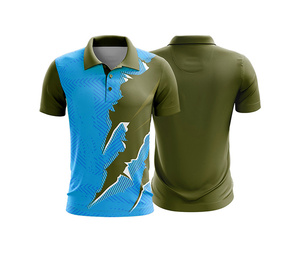 เสื้อโปโลแบบซับลิเมชั่นสั่งทำขายส่ง – รับผลิตเสื้อโปโลแบบแห้งเร็วสำหรับผู้ชาย ผู้หญิง และเยาวชน ออกแบบเองได้ตามสั่ง (OEM) - Product Image 4