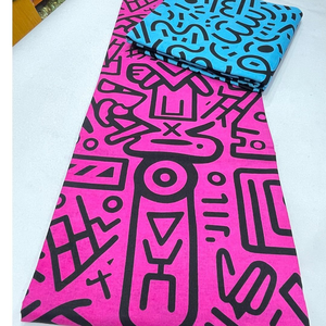 Tela de algodón twill con estampado africano de Mozambique y Ankara personalizada para camisas y vestidos de moda para niños - Product Image 5