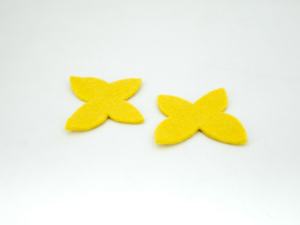 Mariposas de Fieltro Recortadas para Proyectos de Costura y Manualidades Infantiles - Comercio Justo y Hecho a Mano de Forma Ética - Product Image 2