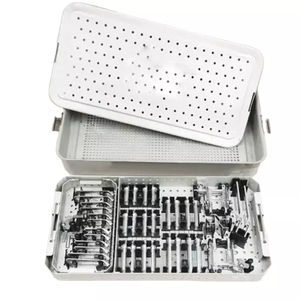 Ensemble de rétracteurs lombaires pour la colonne vertébrale, système de rétracteurs de 5,5 pouces, ensembles de rétracteurs pour micro-discectomie, approuvé CE ISO, Narham Enterprises - Product Image 1