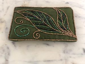 Handmade <b>Beaded</b> zipper coin pouch Boho Style Zipper Coin Purse Custom Embroidered Pouch for Women Craftera Exports - Product Image 6