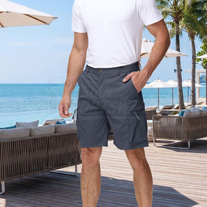 Meilleur Prix Collection en Gros Shorts Cargo Décontractés pour Hommes Taille Mi-Haute Solides Coutures Premium Respirants Écologiques Légers - Product Image 5