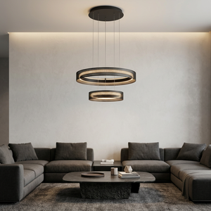 Customization OEM ODM Factory <b>Decor</b> Metal Lamp Fabric Shade Warm White Indoor Home Ceiling Chandelier Fixture Pendant <b>Lighting</b> - Product Image 2