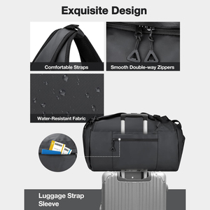 Best Selling Unisex Gym Training Bags with Durable Zipper and Polyester Lining Hot Sale Two Way Carry for Men and Women Gym Bag - Product Image 3