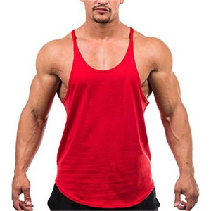 เสื้อกล้ามออกกำลังกายสำหรับผู้ชายชุดออกกำลังกายผลิตตามสั่ง - Product Image 1