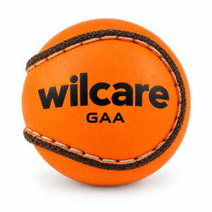 ลูกบอลออกกำลังกาย Wilcare ทำจากวัสดุ PU ทนทาน ลูกบอลกีฬาสำหรับทีม สีเหลืองพร้อมตะเข็บสีน้ำตาล วัสดุ PU ทนทาน - Product Image 3