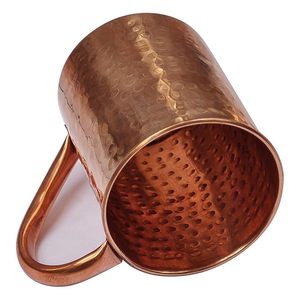 Elegant Copper Moscow Mule Mugs Produced For Cold Drink Enjoyment Ideal For Kitchen Bar And Family Gatherings - Product Image 5