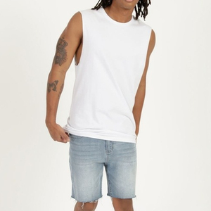 PASUXI Casual Quick Dry Moisture Wicking Fitness <b>Stringer</b> Tank Top Men's Gym Workout Singlet Breathable Running <b>Vest</b> - Product Image 3