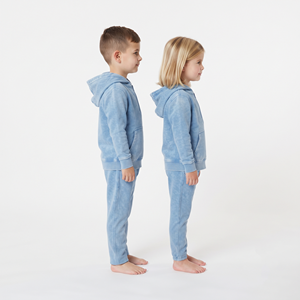 Conjunto Deportivo Infantil al por Mayor con Sudadera de Media Cremallera, Lavado Ácido, Algodón, Estampado Personalizado, Corte Regular, Unisex - Product Image 4