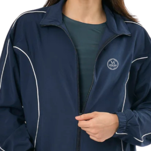 เสื้อแจ็คเก็ตผู้หญิง Signature Track สีสันปรับแต่งได้ พรีเมียม เสื้อแจ็คเก็ตเล่นกีฬาสำหรับผู้หญิง พิมพ์ลาย ถักทอ เป็นมิตรกับสิ่งแวดล้อม ระบายอากาศได้ดี น้ำหนักเบา - Product Image 6