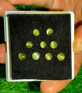 Piedras Sueltas de Crisoberyl Natural Verde para Joyería, Anillos, Colgantes, Aretes, Alta Calidad, Certificado IGI, Color Claro - Product Image 1