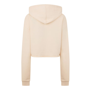 เสื้อครอปฮู้ดดี้ผู้หญิง ผ้าฟลีซนุ่ม เสื้อสเวตเชิ้ตแขนยาว สไตล์ลำลอง สตรีทแวร์ ทรงหลวม ปรับได้ด้วยเชือกผูกที่ฮู้ด แฟชั่นทันสมัย - Product Image 2