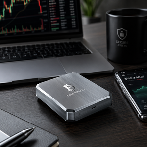 Portefeuille matériel sécurisé avec boîtier en aluminium usiné CNC, stockage à froid de <span class=keywords><strong>crypto</strong></span>-monnaies pour les investisseurs - Product Image 1